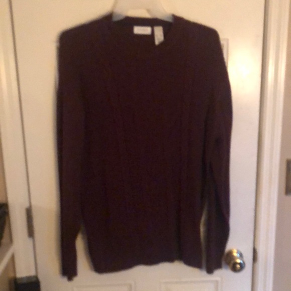Claiborne Other - Concepts By Claiborne XXL Mens Crewneck Sweater Brown/Maroon